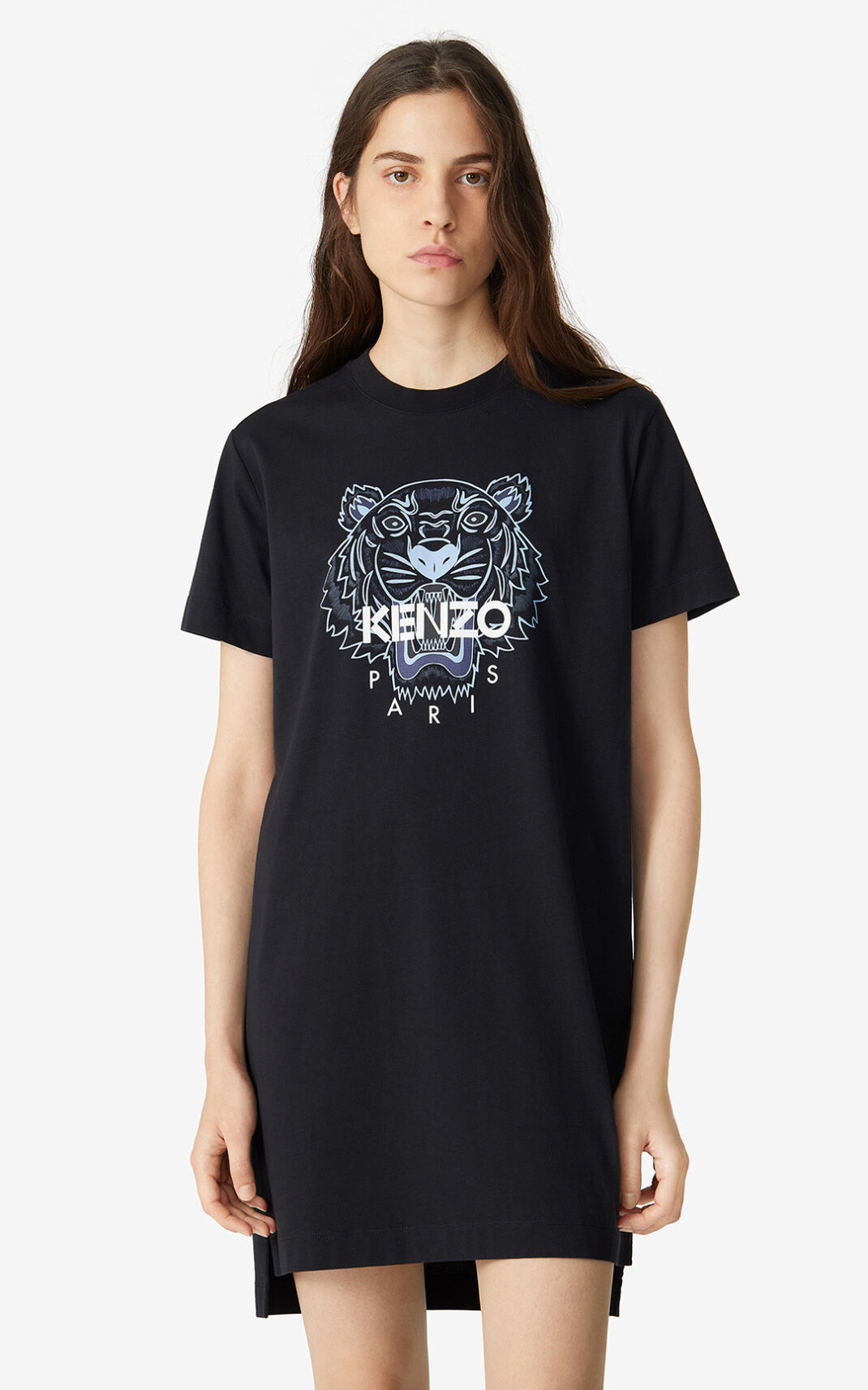 Vestidos Kenzo Tiger T shirt Mujer Negras - SKU.5929938